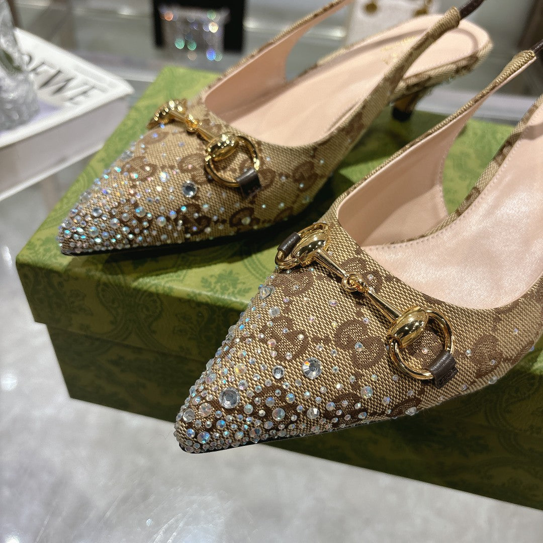 Gucci Slingback Pump With Horsebit