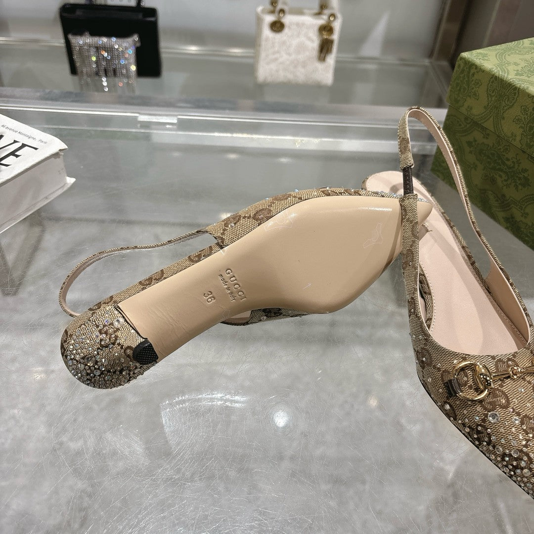 Gucci Slingback Pump With Horsebit