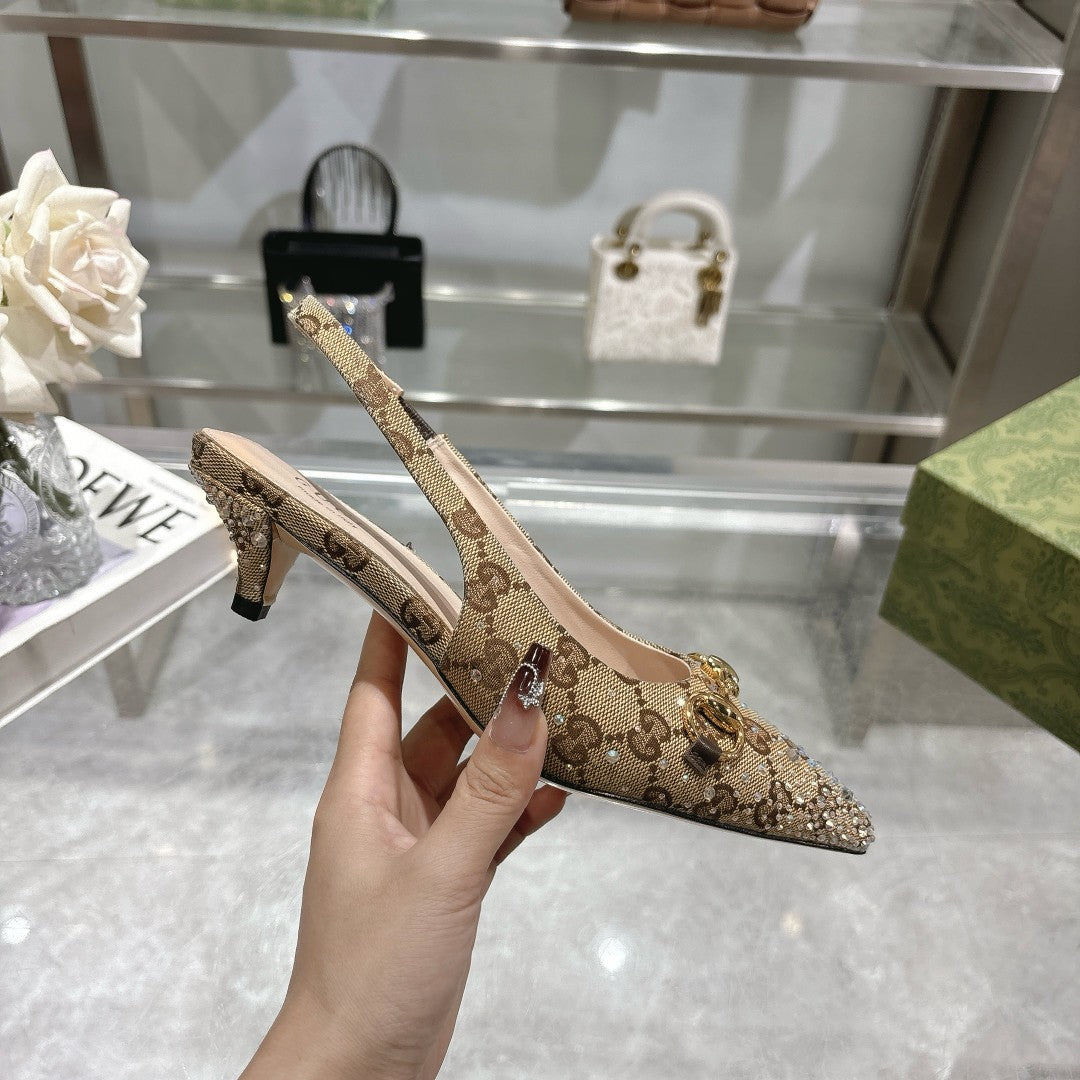 Gucci Slingback Pump With Horsebit