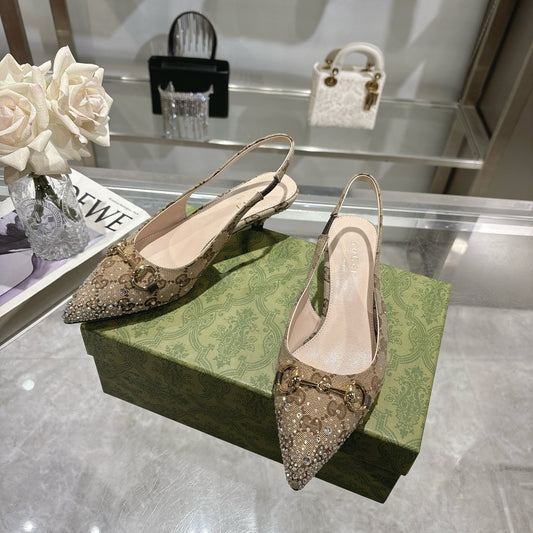 Gucci Slingback Pump With Horsebit