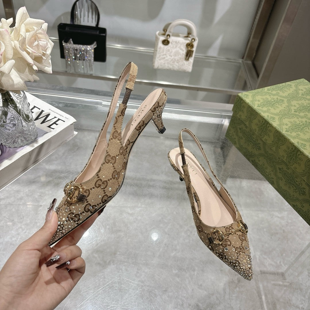 Gucci Slingback Pump With Horsebit