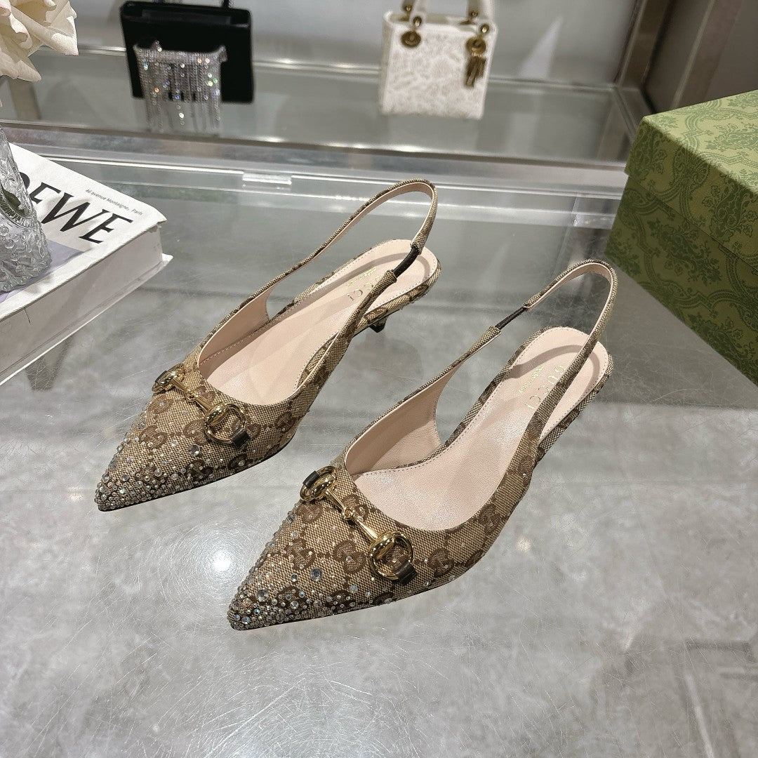 Gucci Slingback Pump With Horsebit