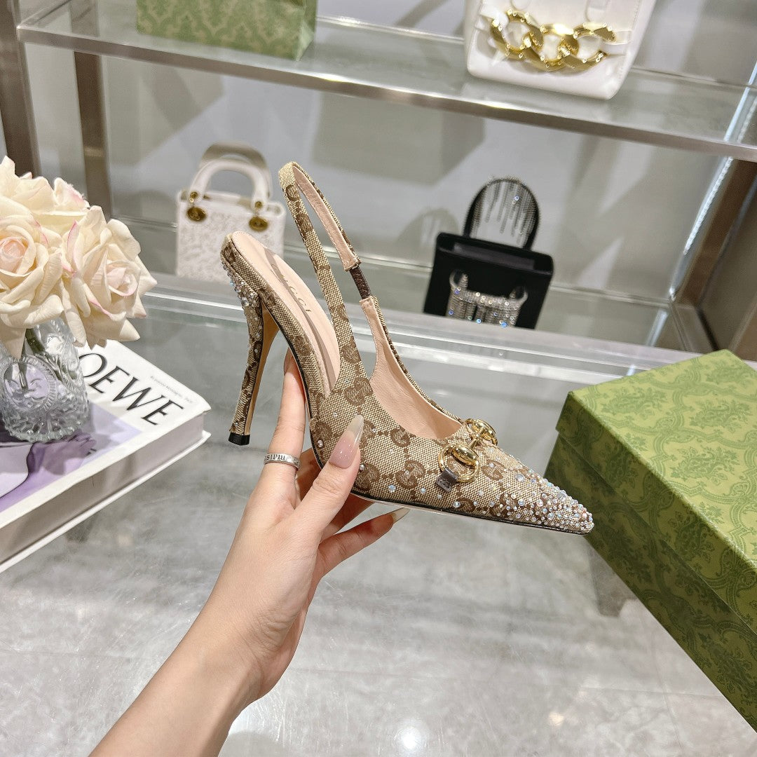 Gucci Slingback Pump With Horsebit