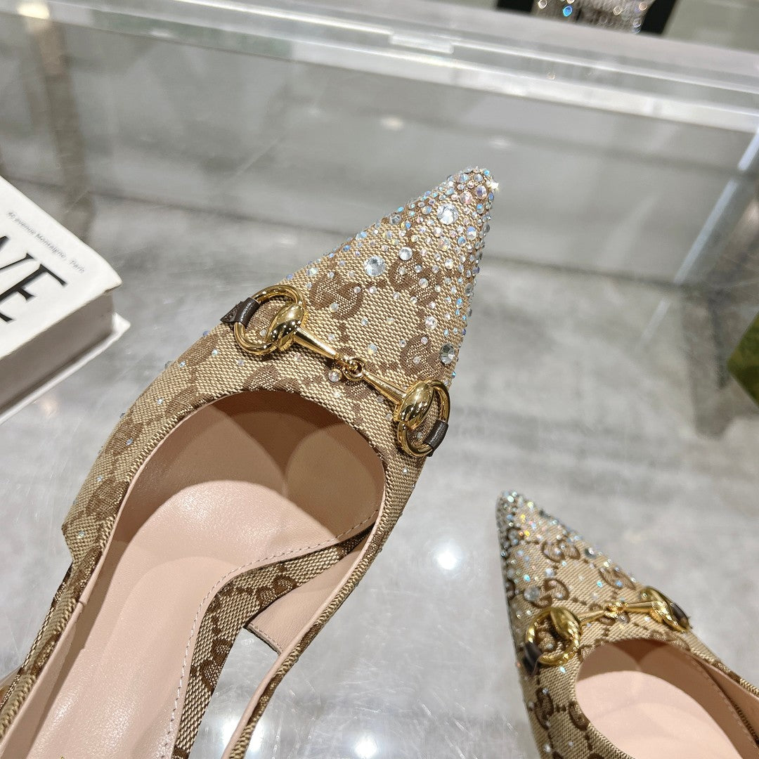 Gucci Slingback Pump With Horsebit