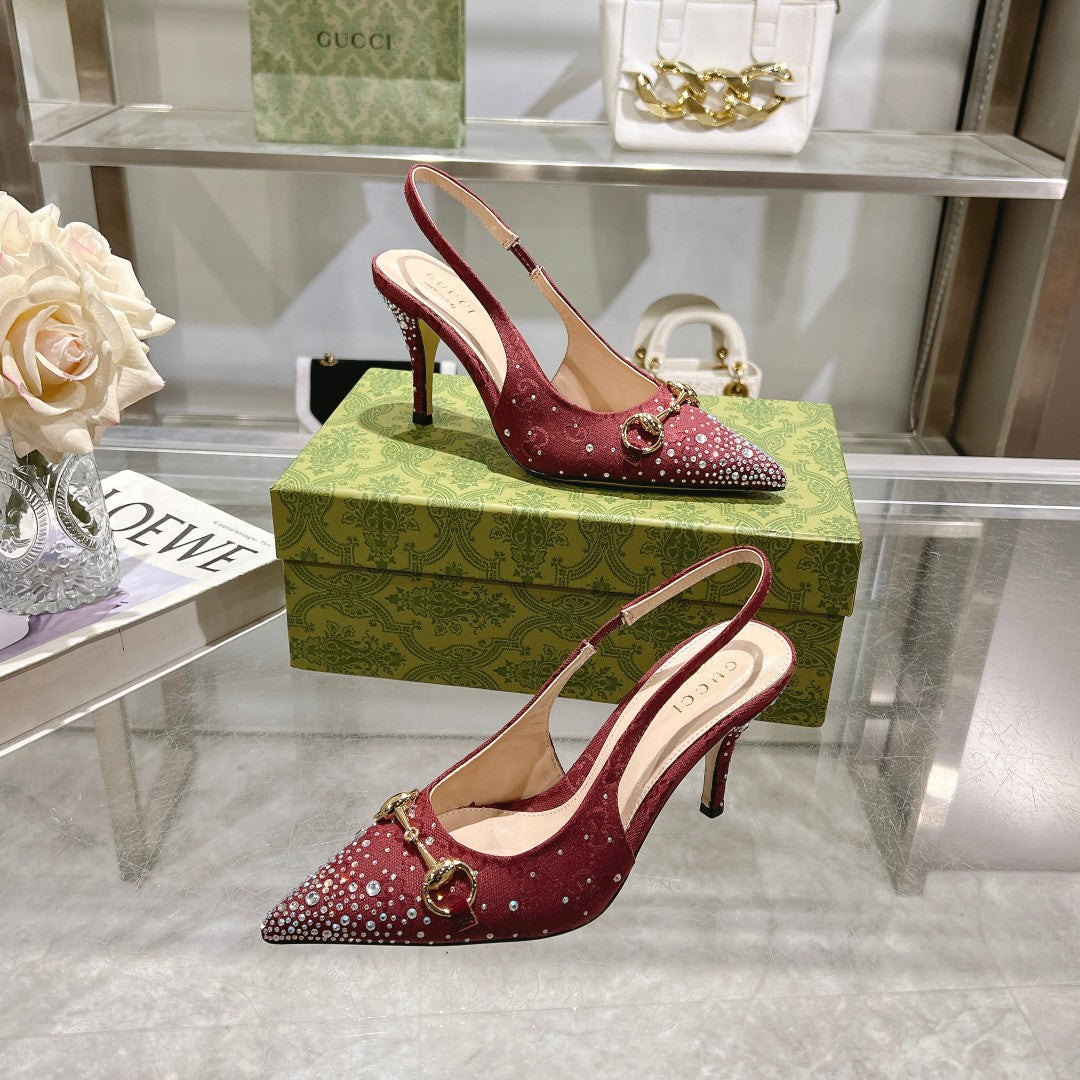 Gucci Slingback Pump With Horsebit