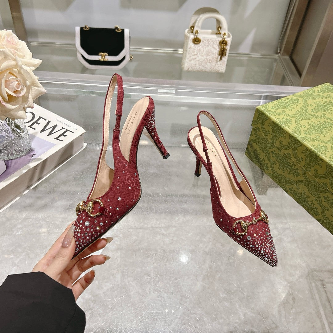 Gucci Slingback Pump With Horsebit