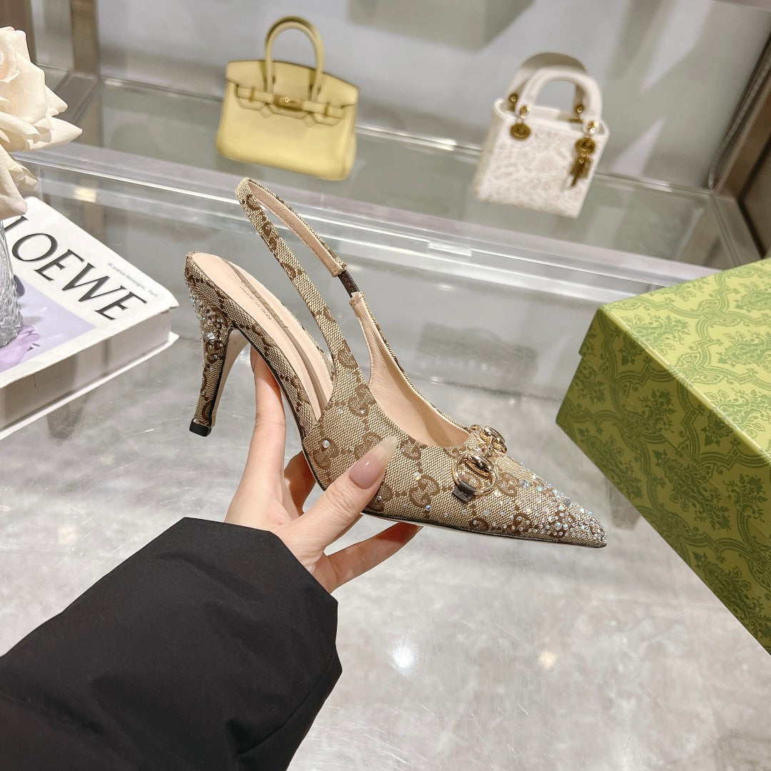 Gucci Slingback Pump With Horsebit