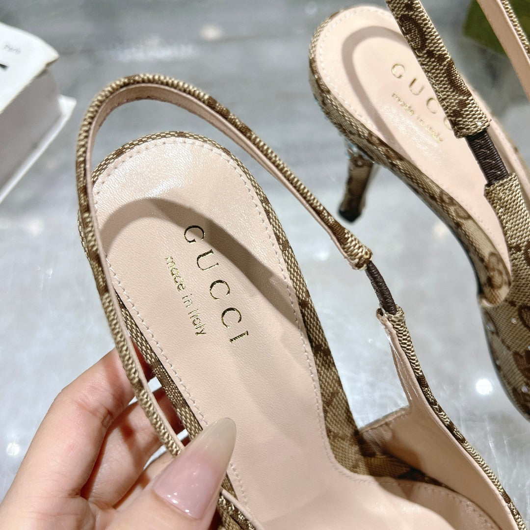 Gucci Slingback Pump With Horsebit