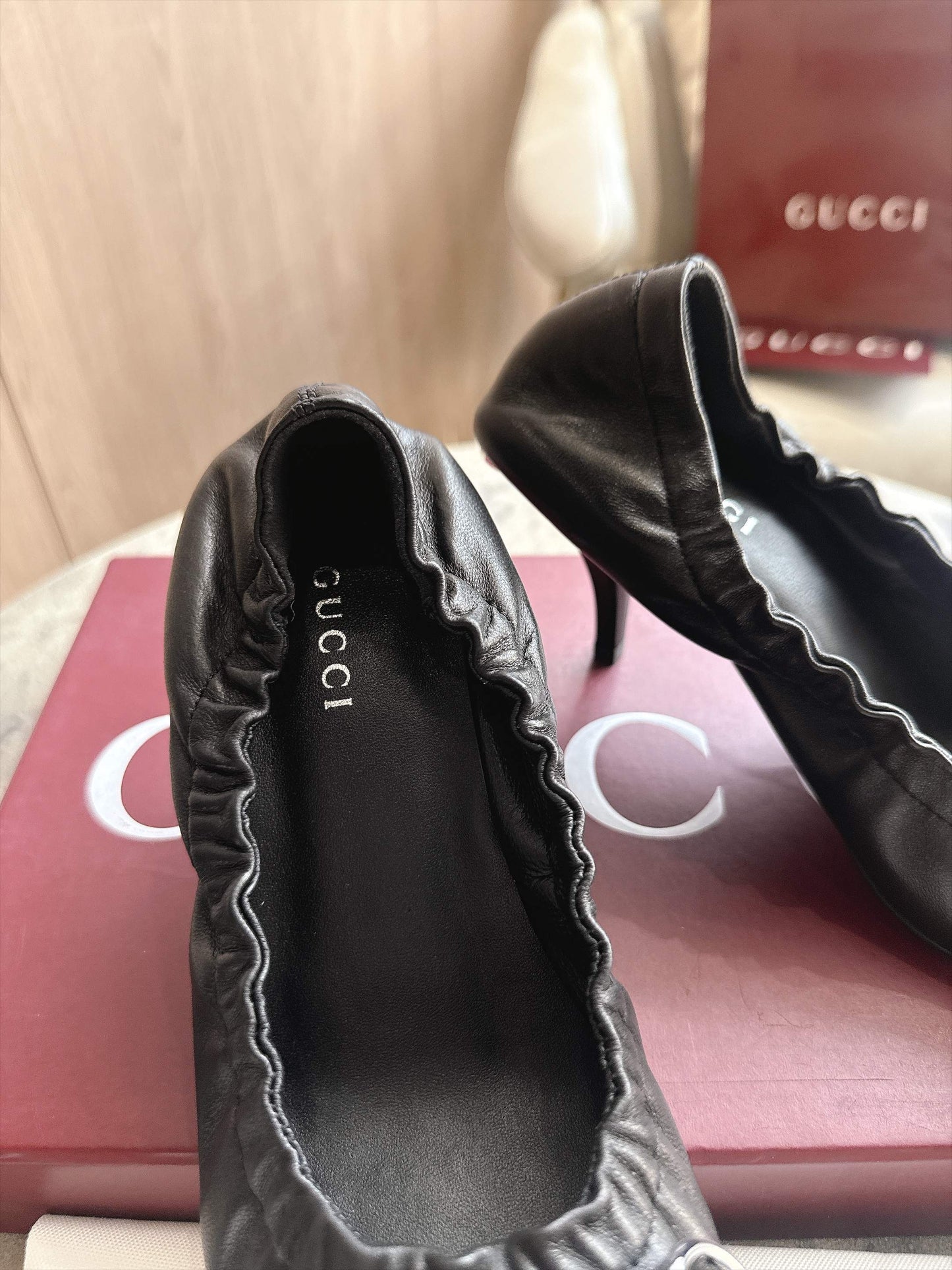Gucci Vittoria Pump With Elastic