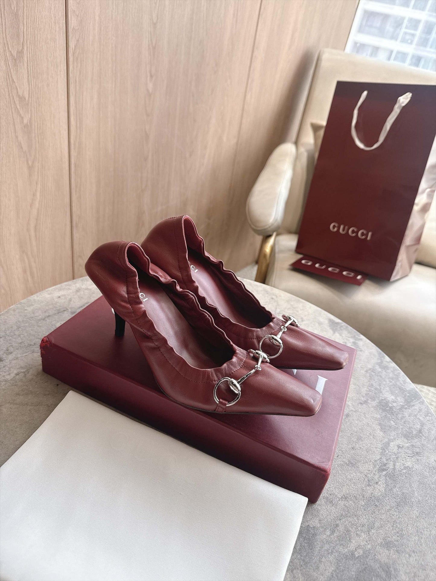 Gucci Vittoria Pump With Elastic