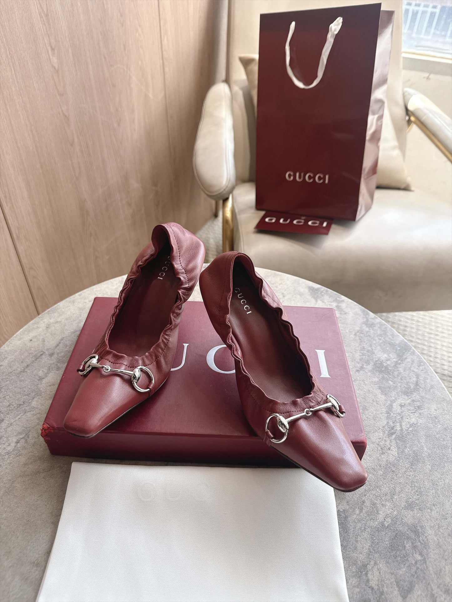 Gucci Vittoria Pump With Elastic