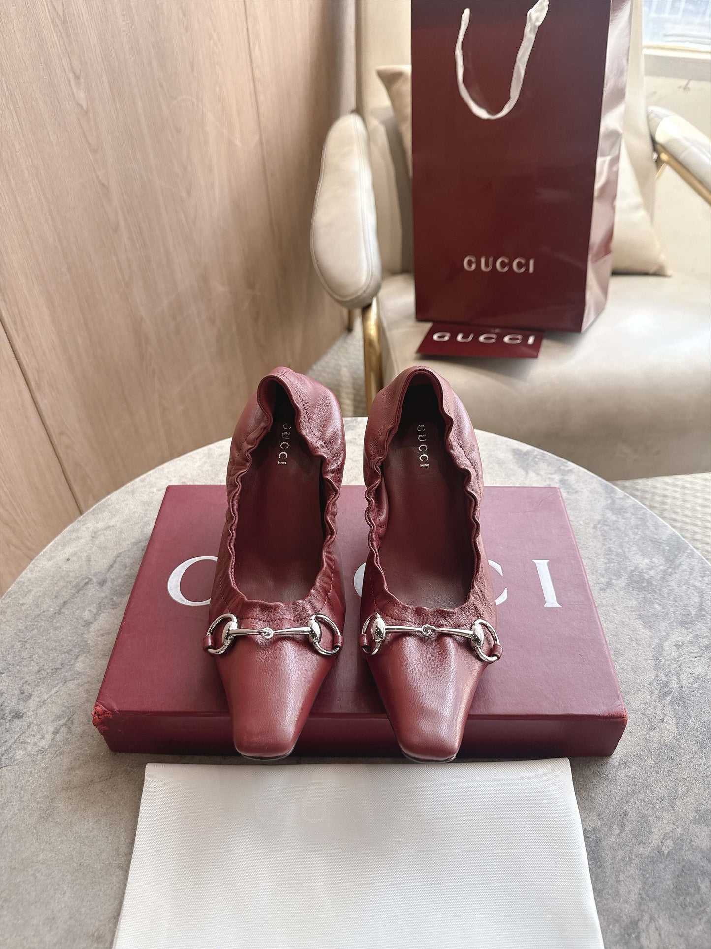Gucci Vittoria Pump With Elastic