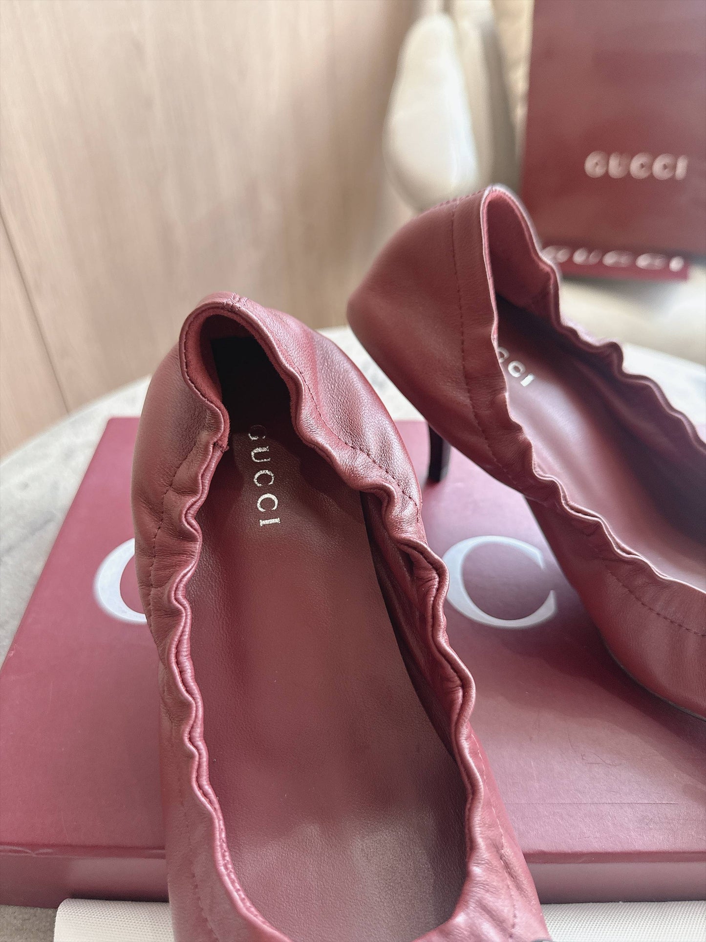 Gucci Vittoria Pump With Elastic