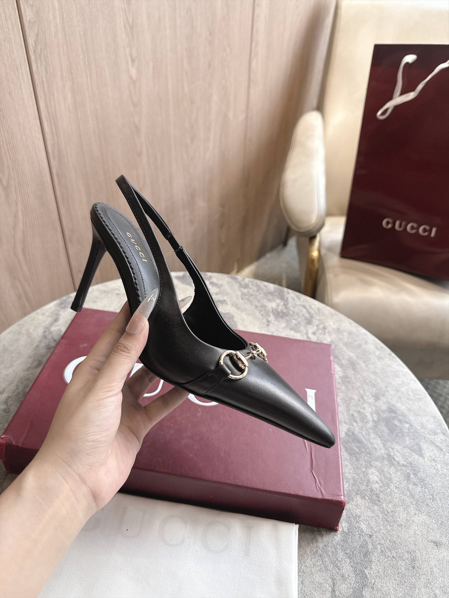 Gucci Donna Slingback Pump