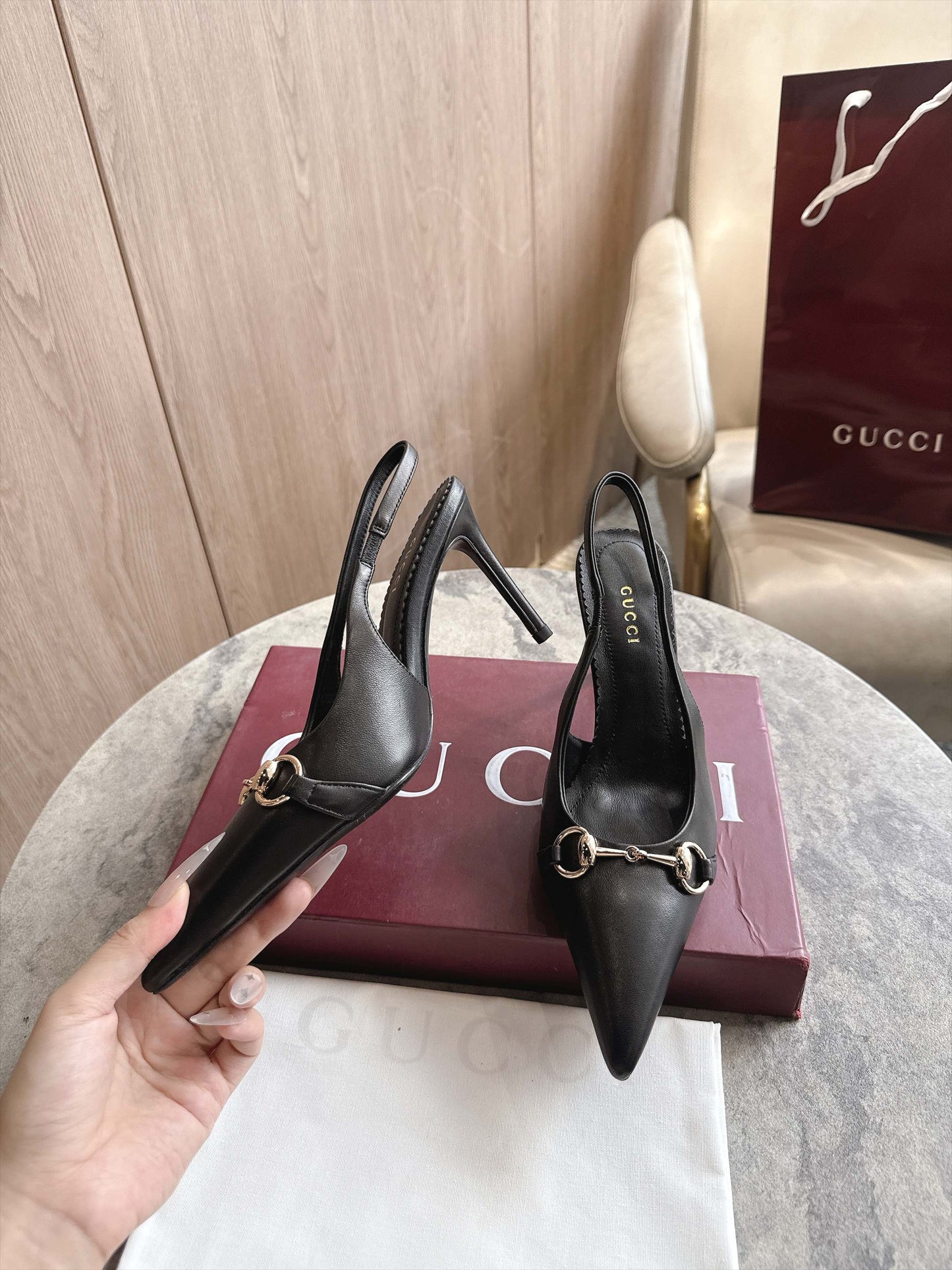 Gucci Donna Slingback Pump