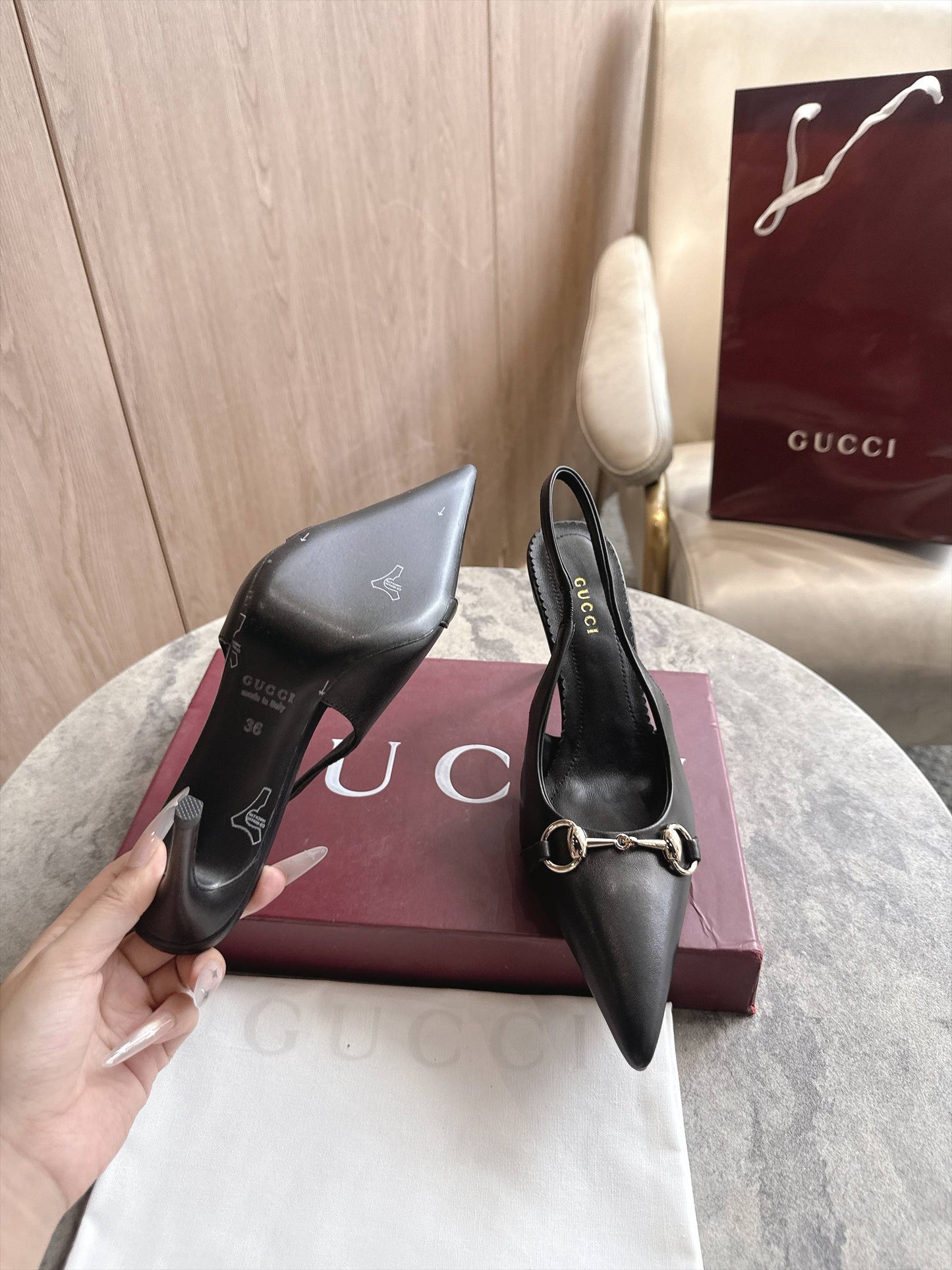 Gucci Donna Slingback Pump