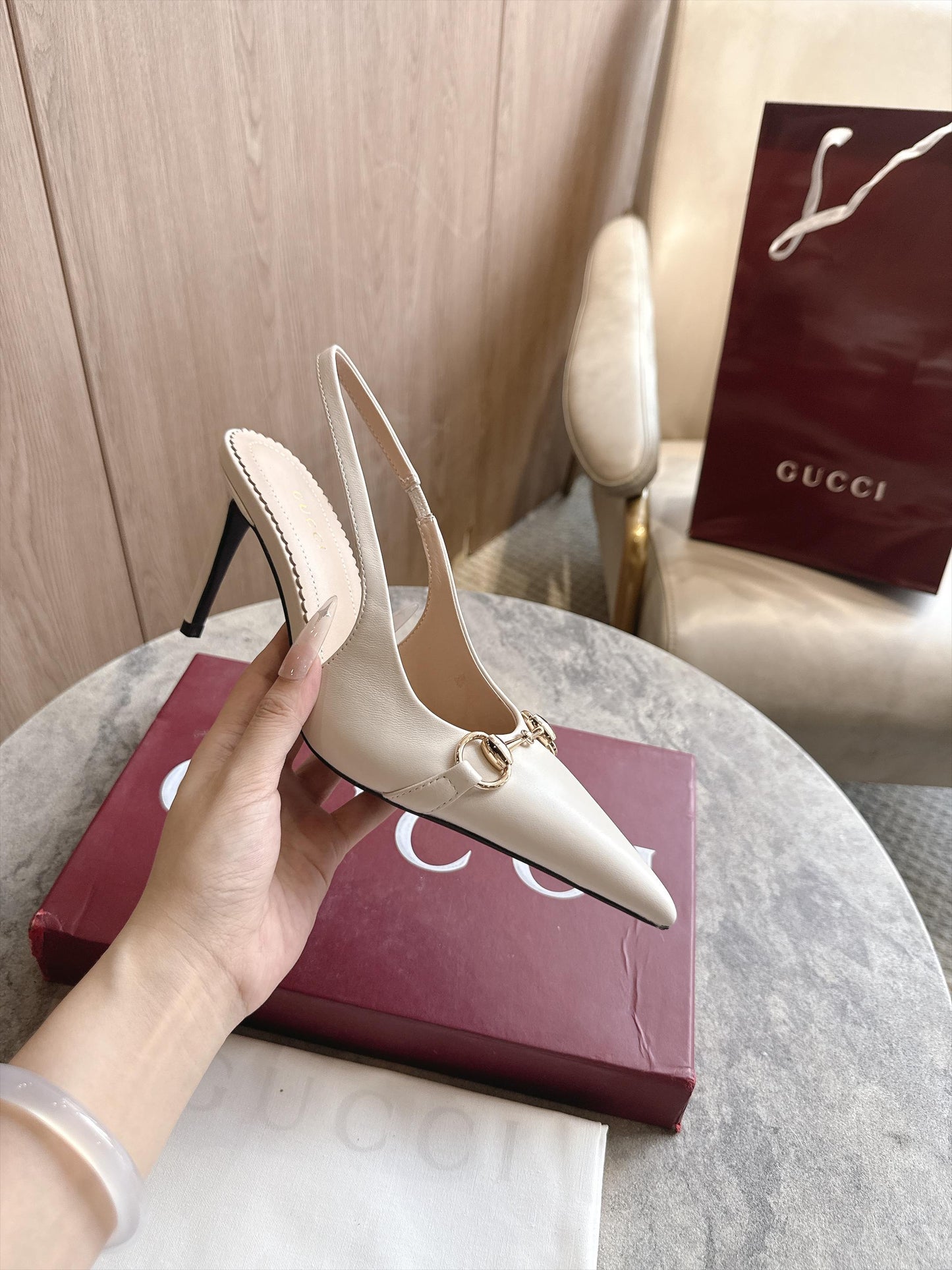Gucci Donna Slingback Pump
