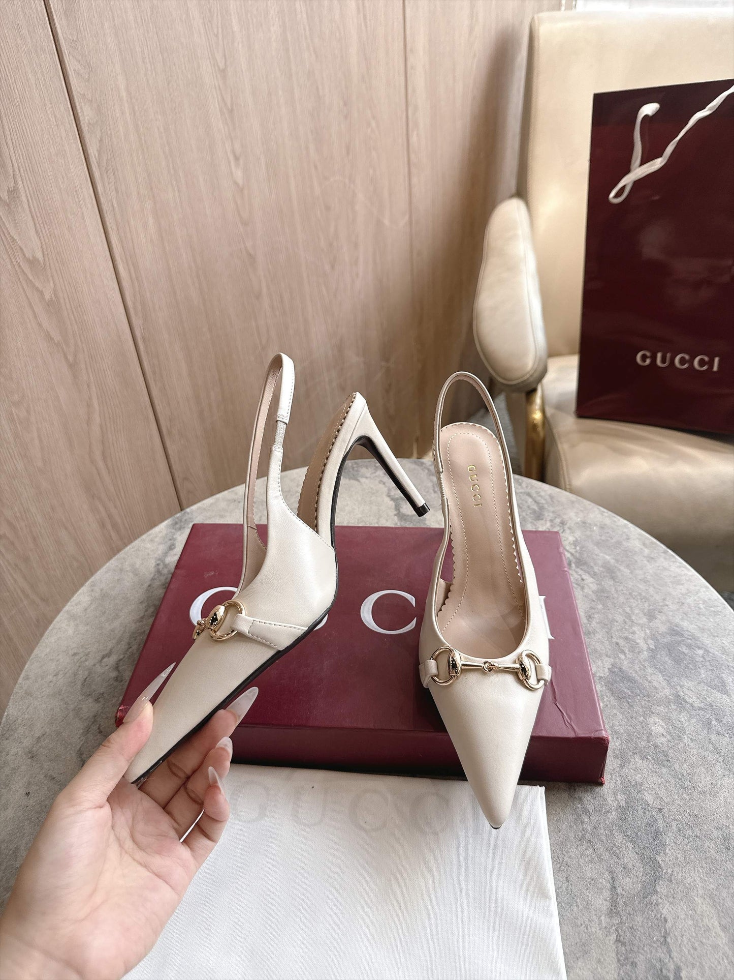 Gucci Donna Slingback Pump