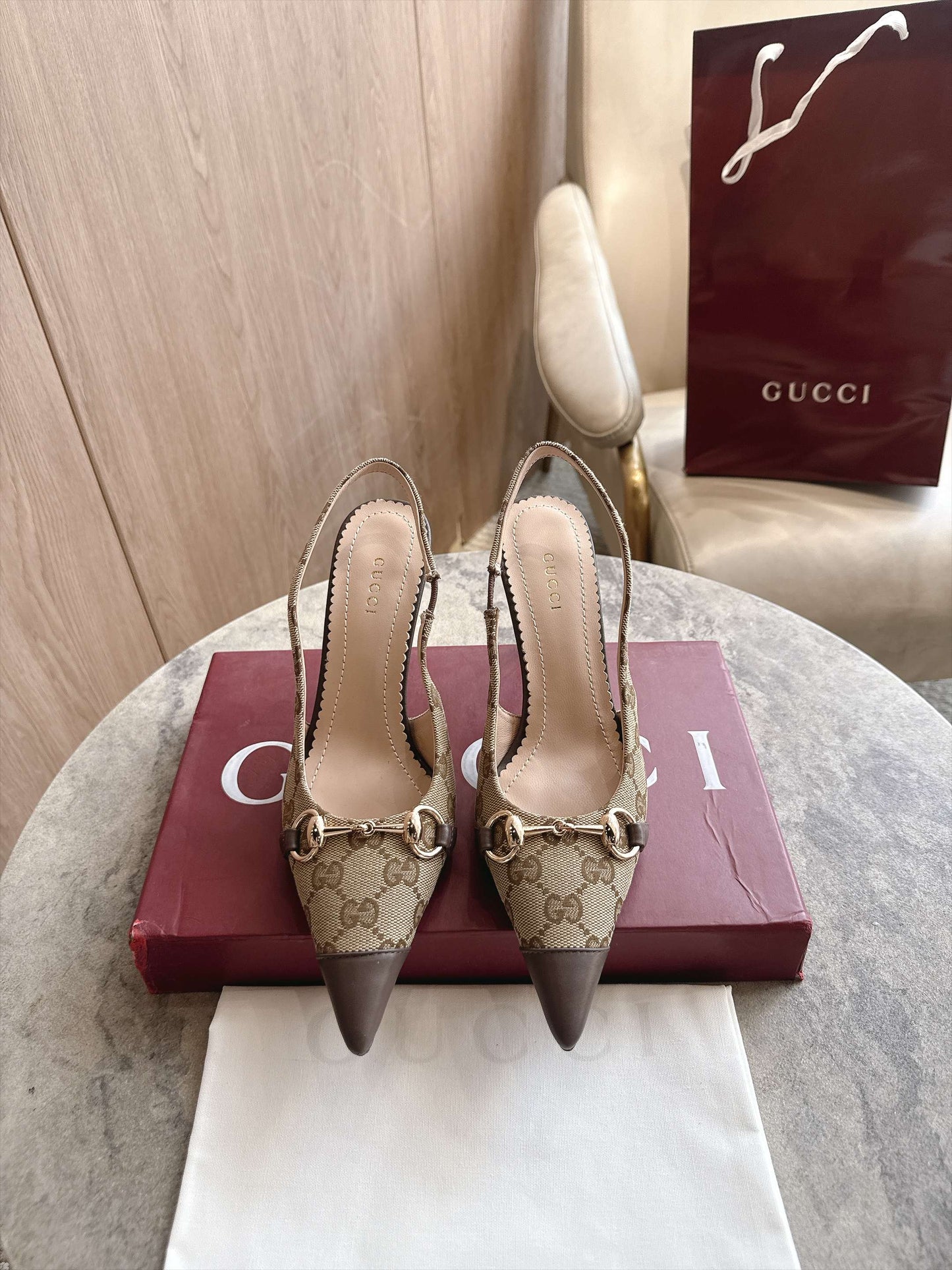 Gucci Donna Slingback Pump