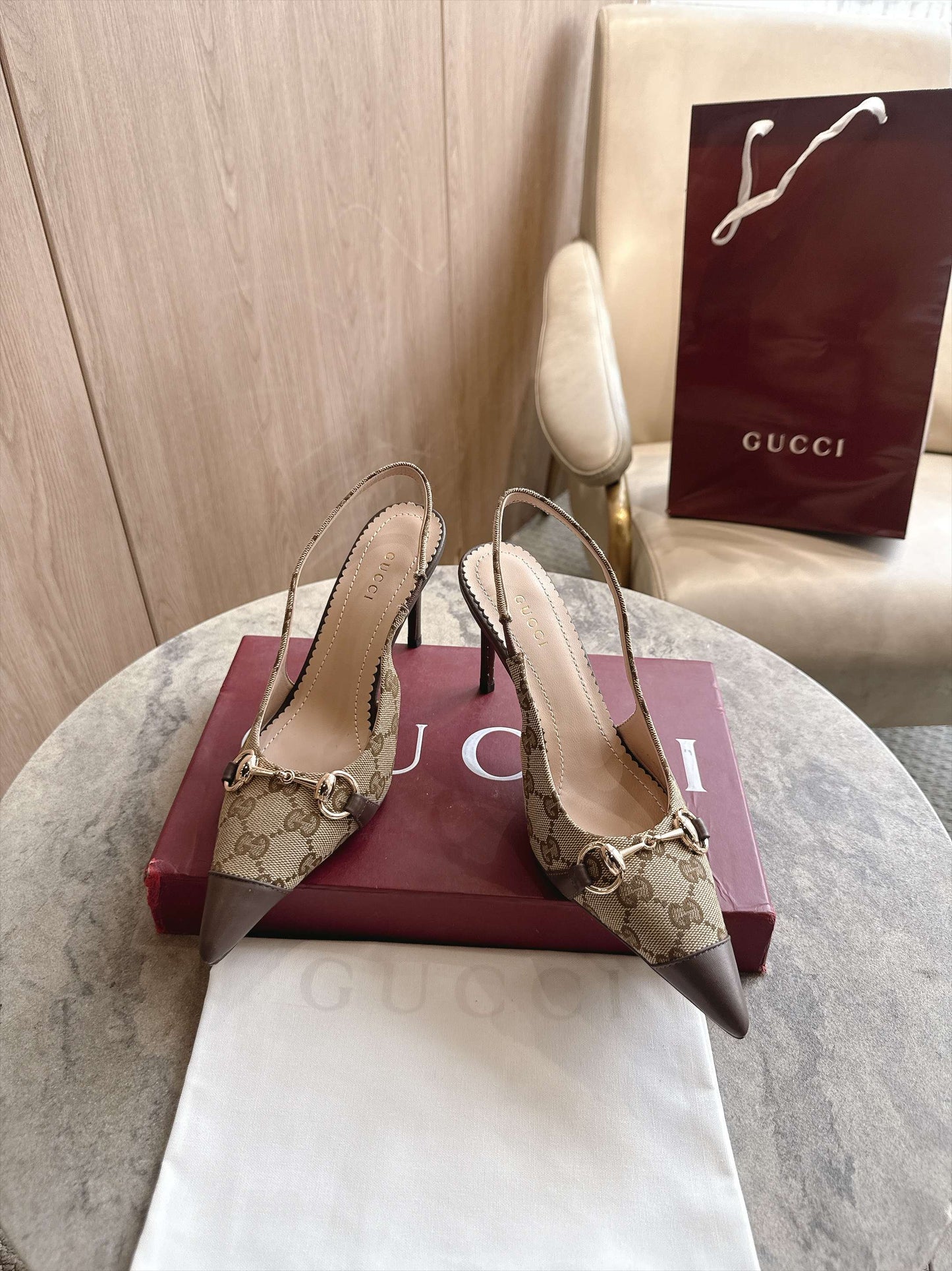 Gucci Donna Slingback Pump