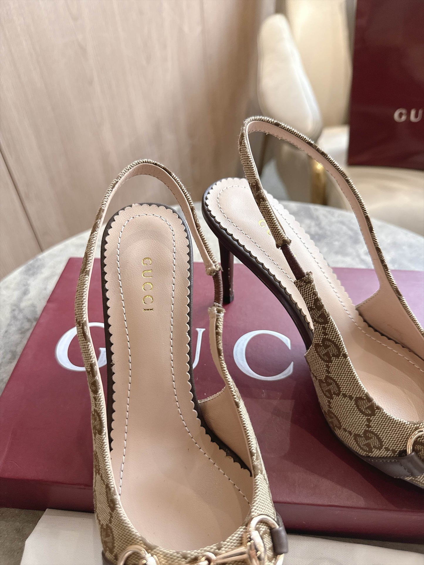 Gucci Donna Slingback Pump