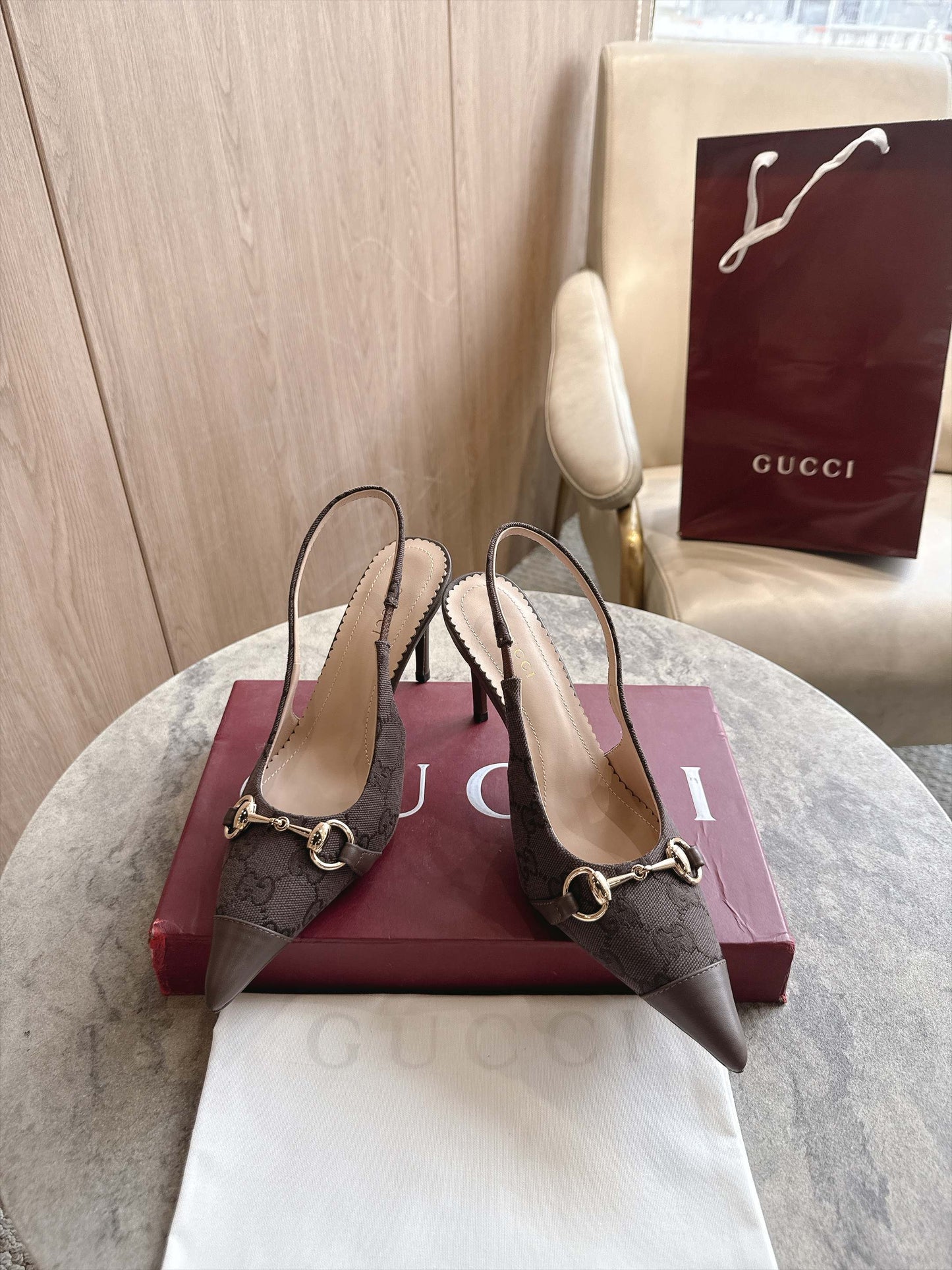 Gucci Donna Slingback Pump