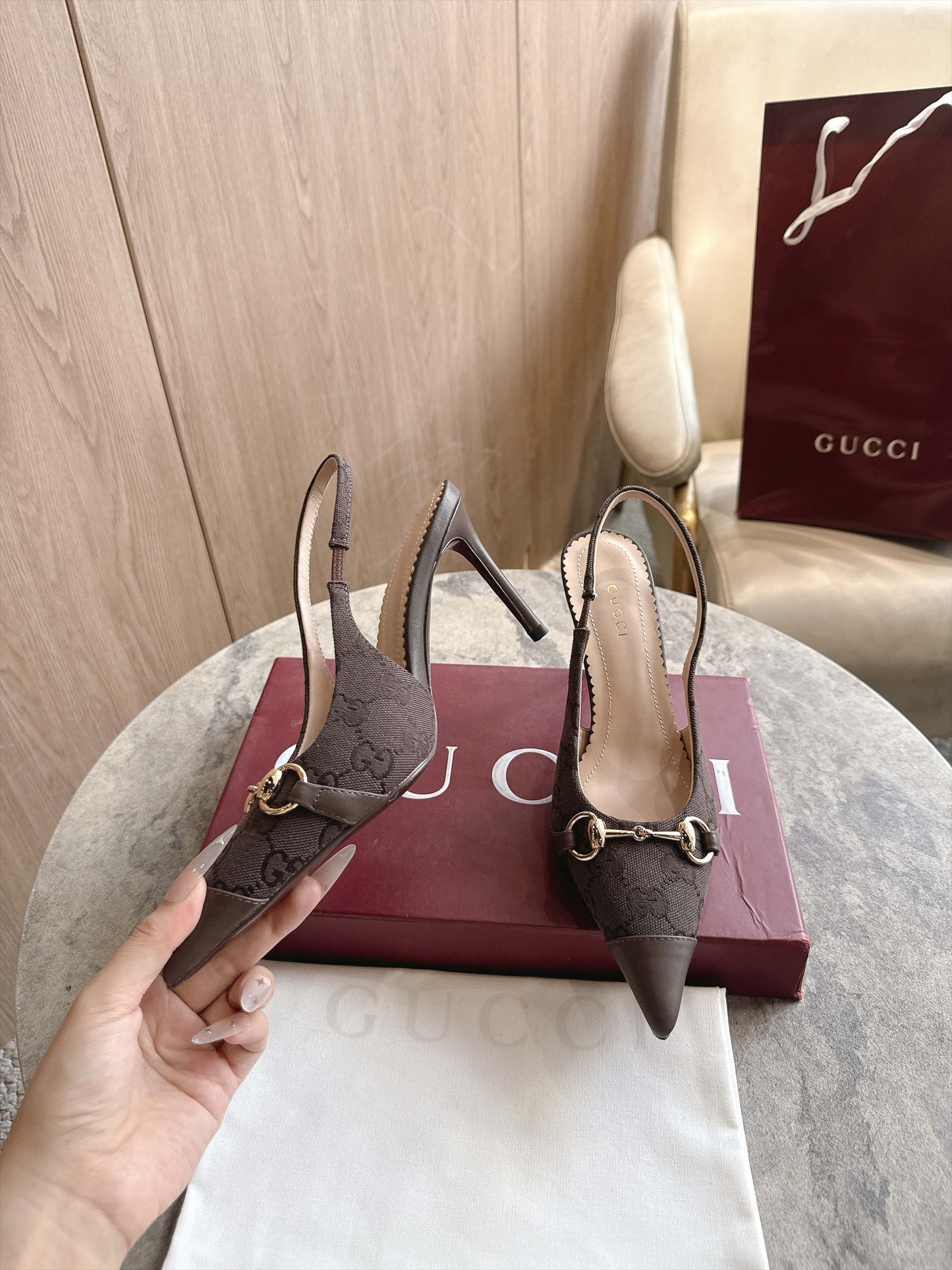 Gucci Donna Slingback Pump