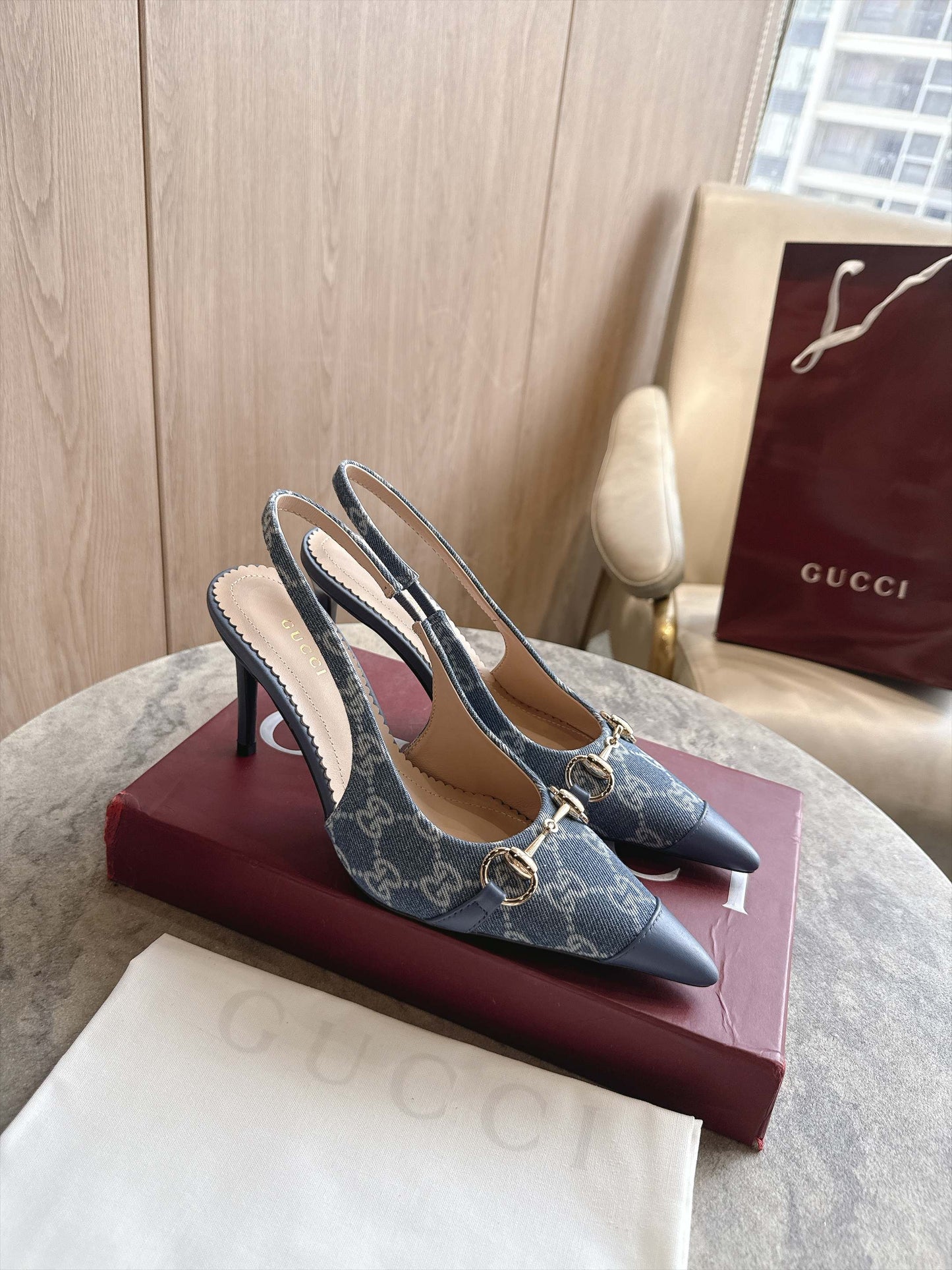 Gucci Donna Slingback Pump