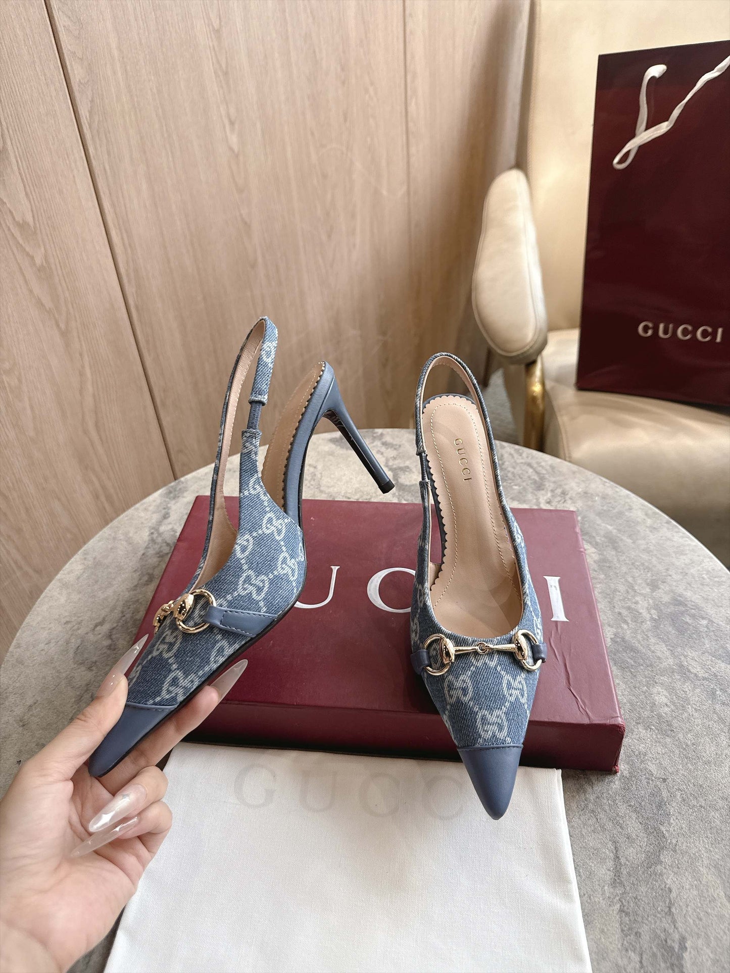 Gucci Donna Slingback Pump