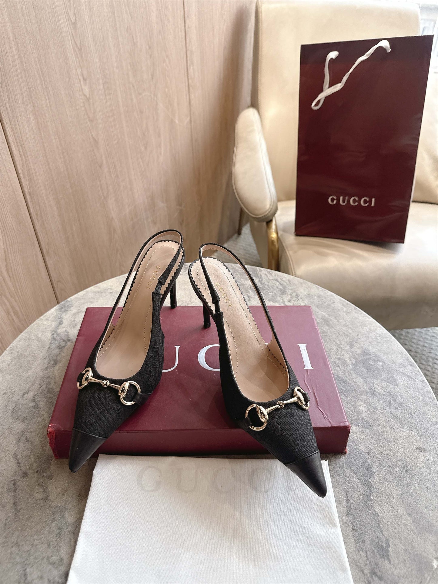 Gucci Donna Slingback Pump
