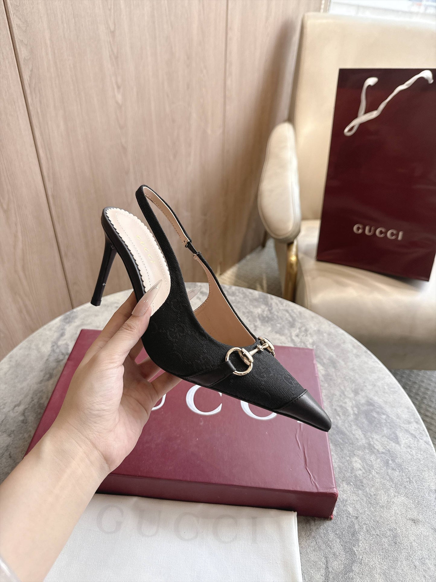 Gucci Donna Slingback Pump