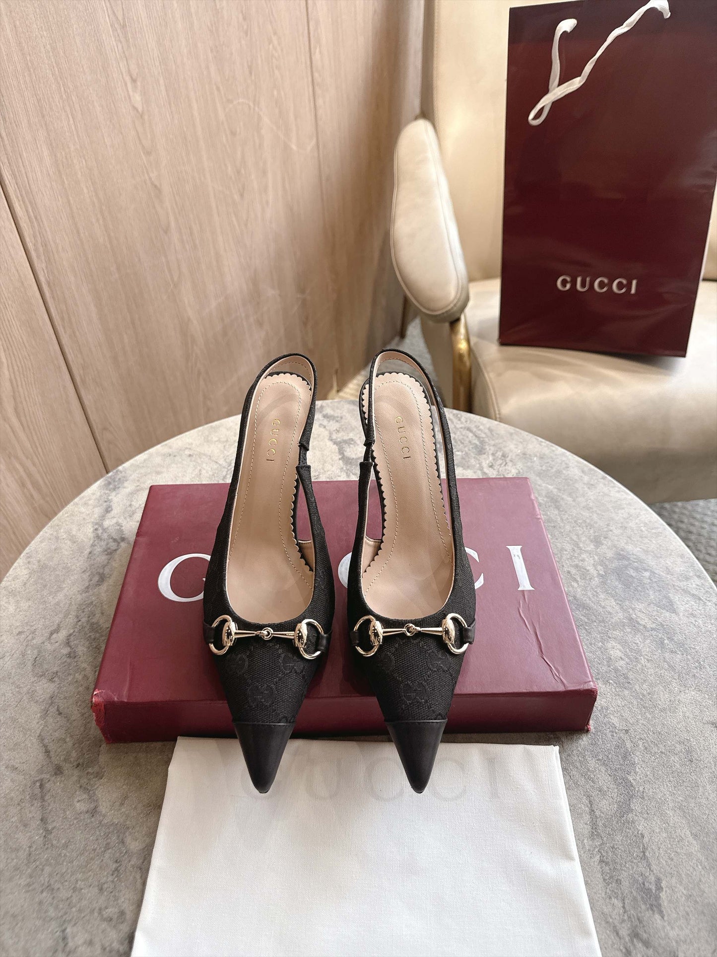 Gucci Donna Slingback Pump