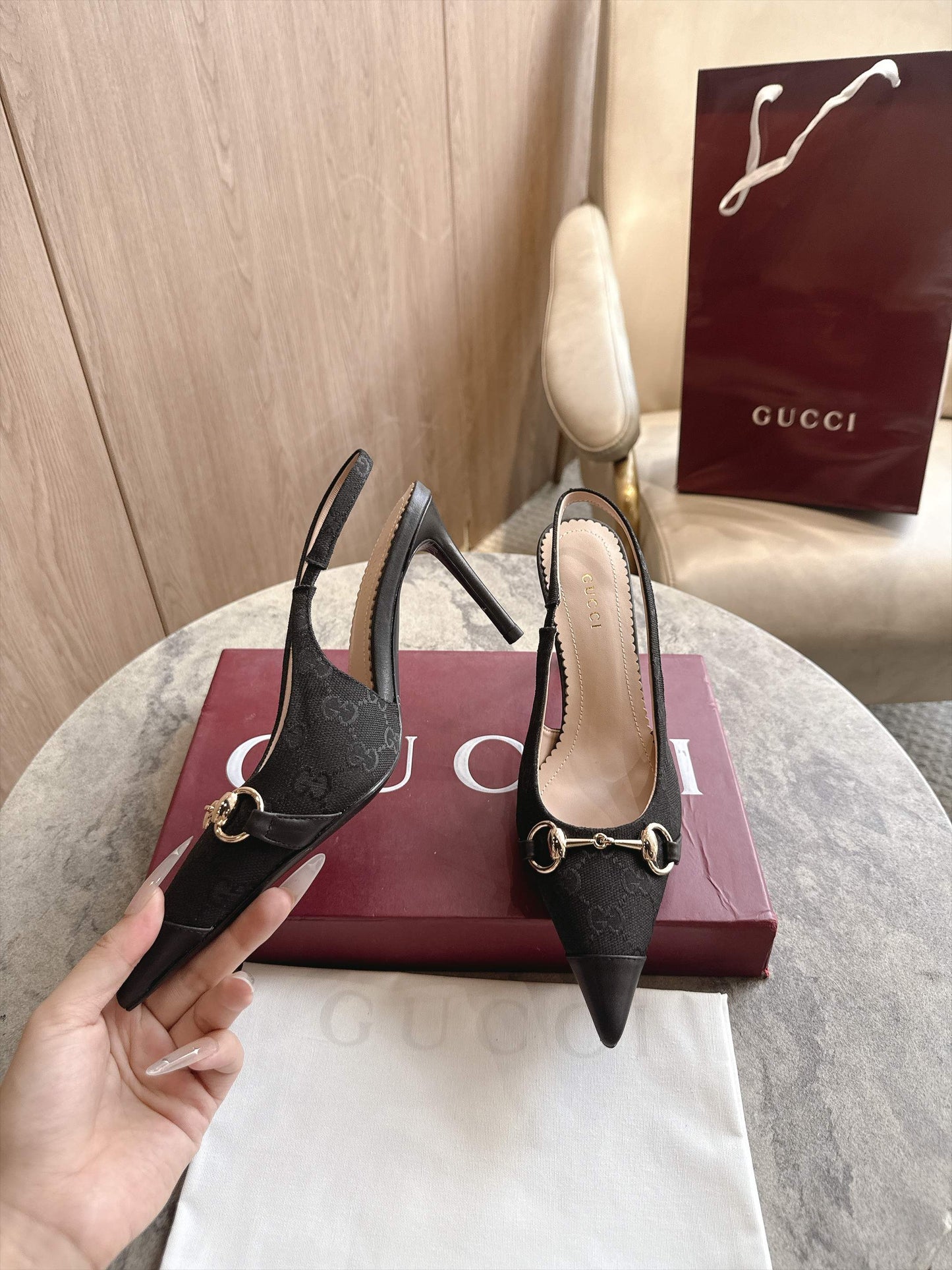 Gucci Donna Slingback Pump