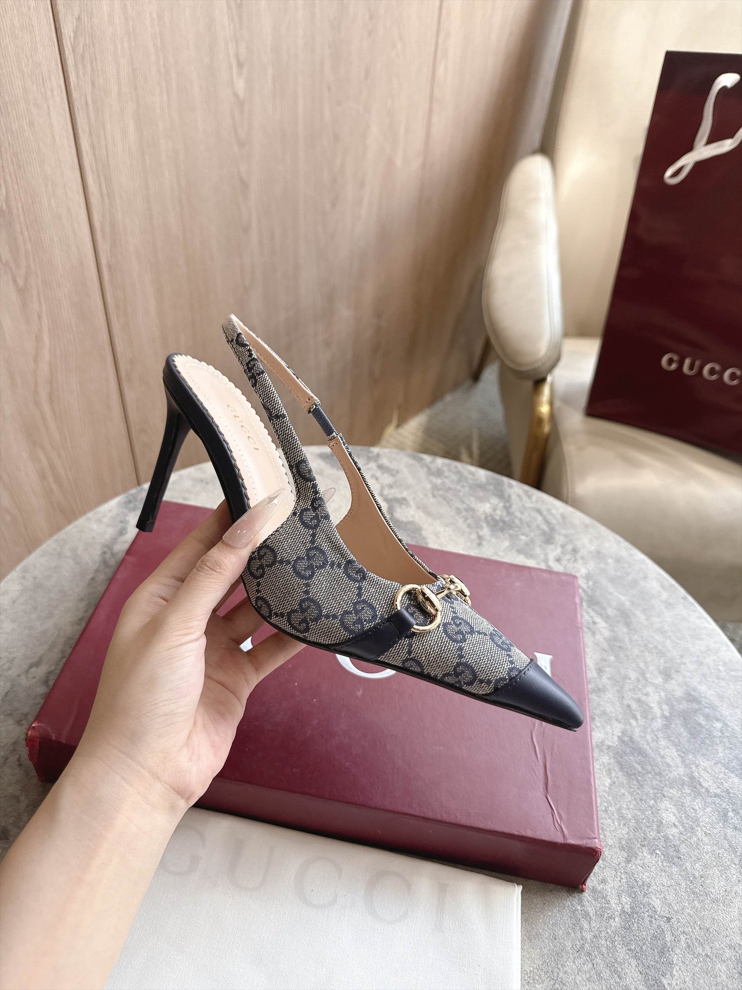 Gucci Donna Slingback Pump