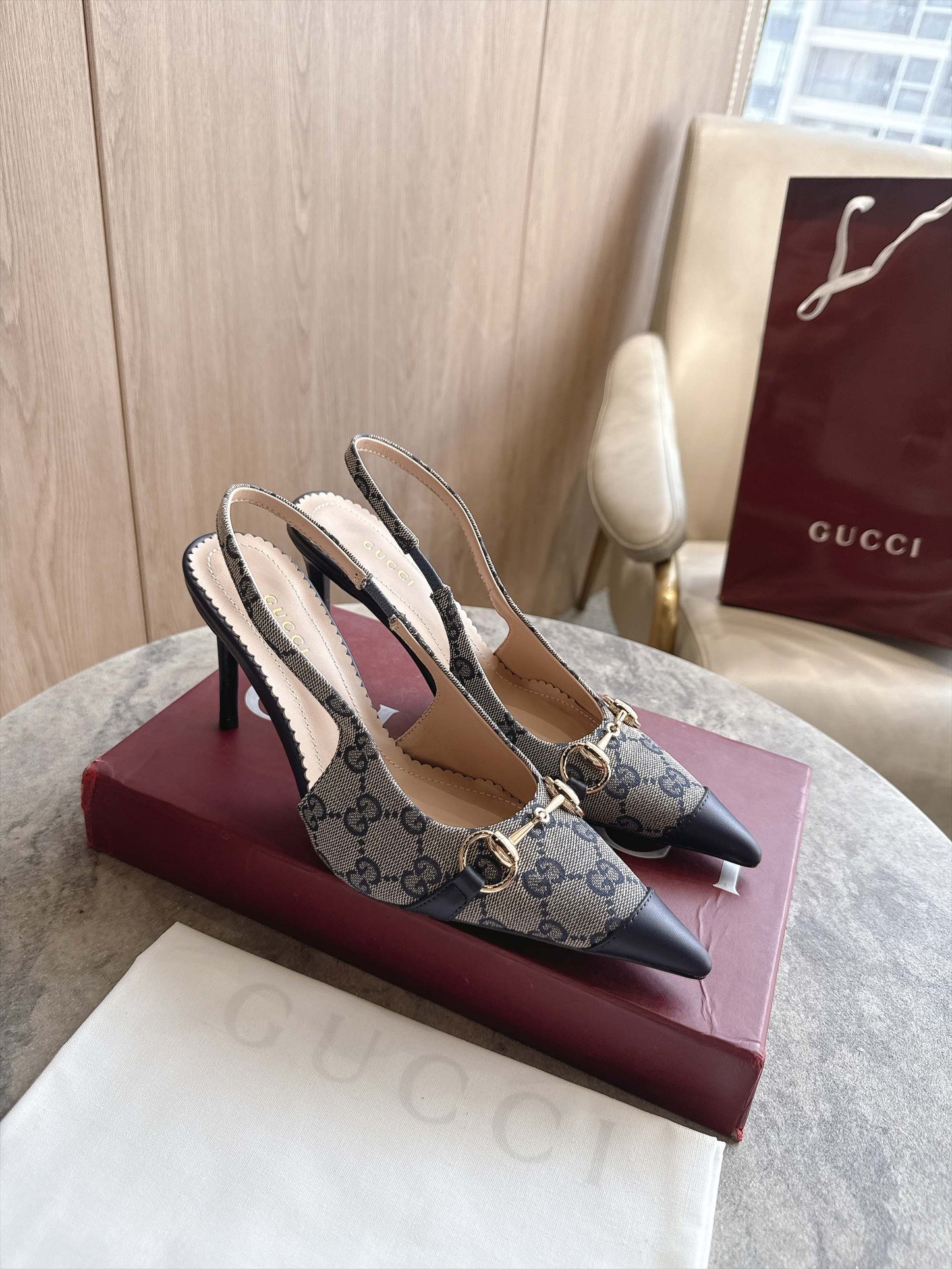 Gucci Donna Slingback Pump
