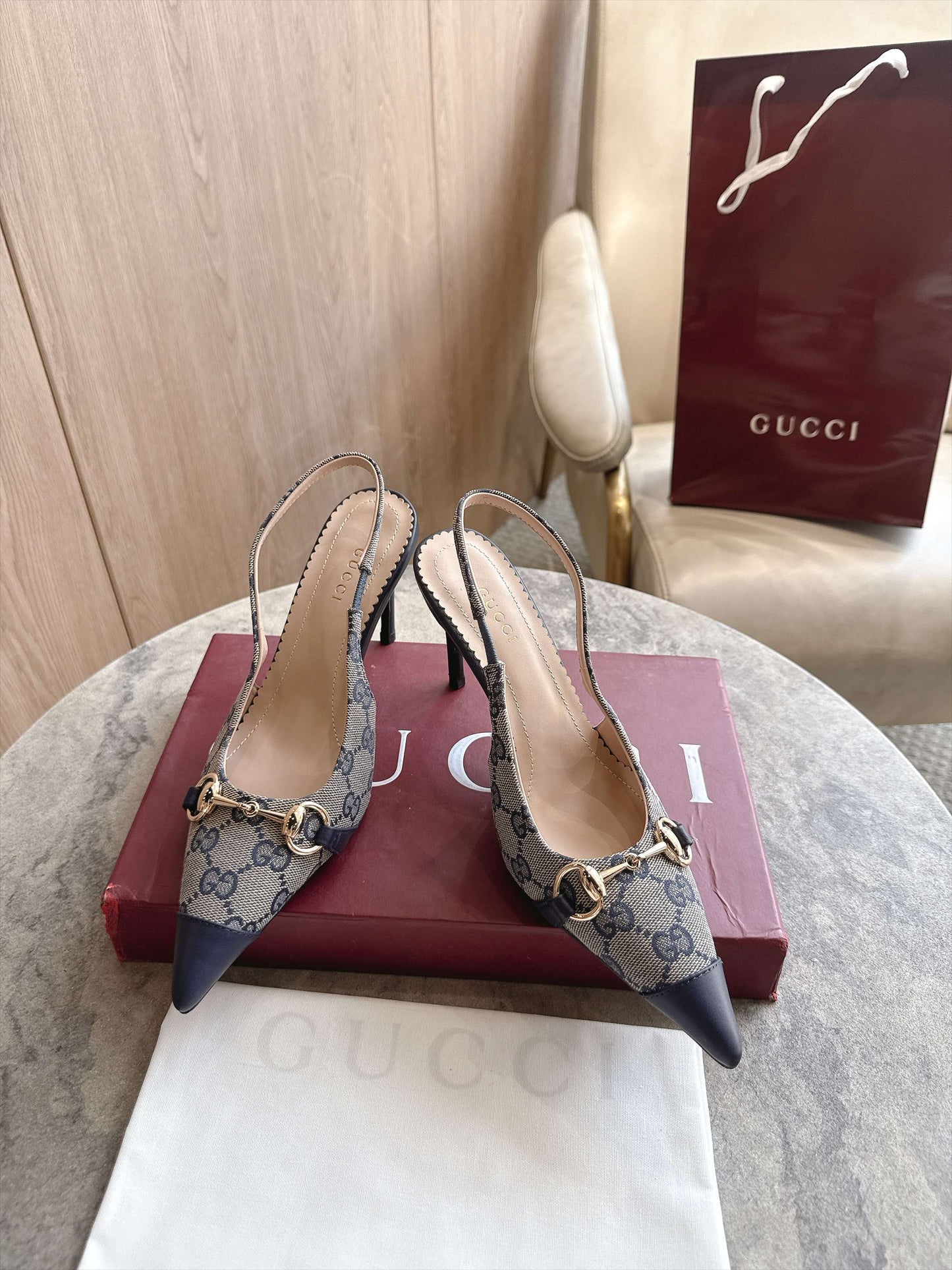 Gucci Donna Slingback Pump