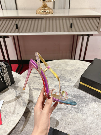 Christian Louboutin Rosalie Strass Sandals