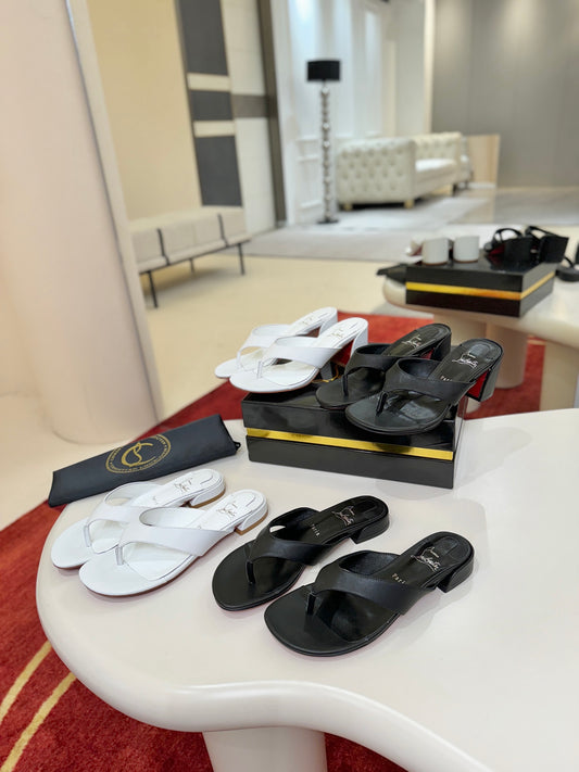 Christian Louboutin Sweet Janetonga Flat Sandals /Janetonga Mules