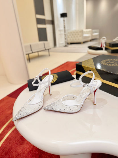 Christian Louboutin Miss Z Riviera Strass