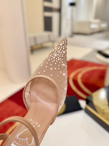 Christian Louboutin Miss Z Riviera Strass