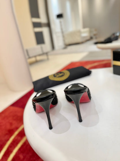 Christian Louboutin Miss Z Mule Degrastrass Perla