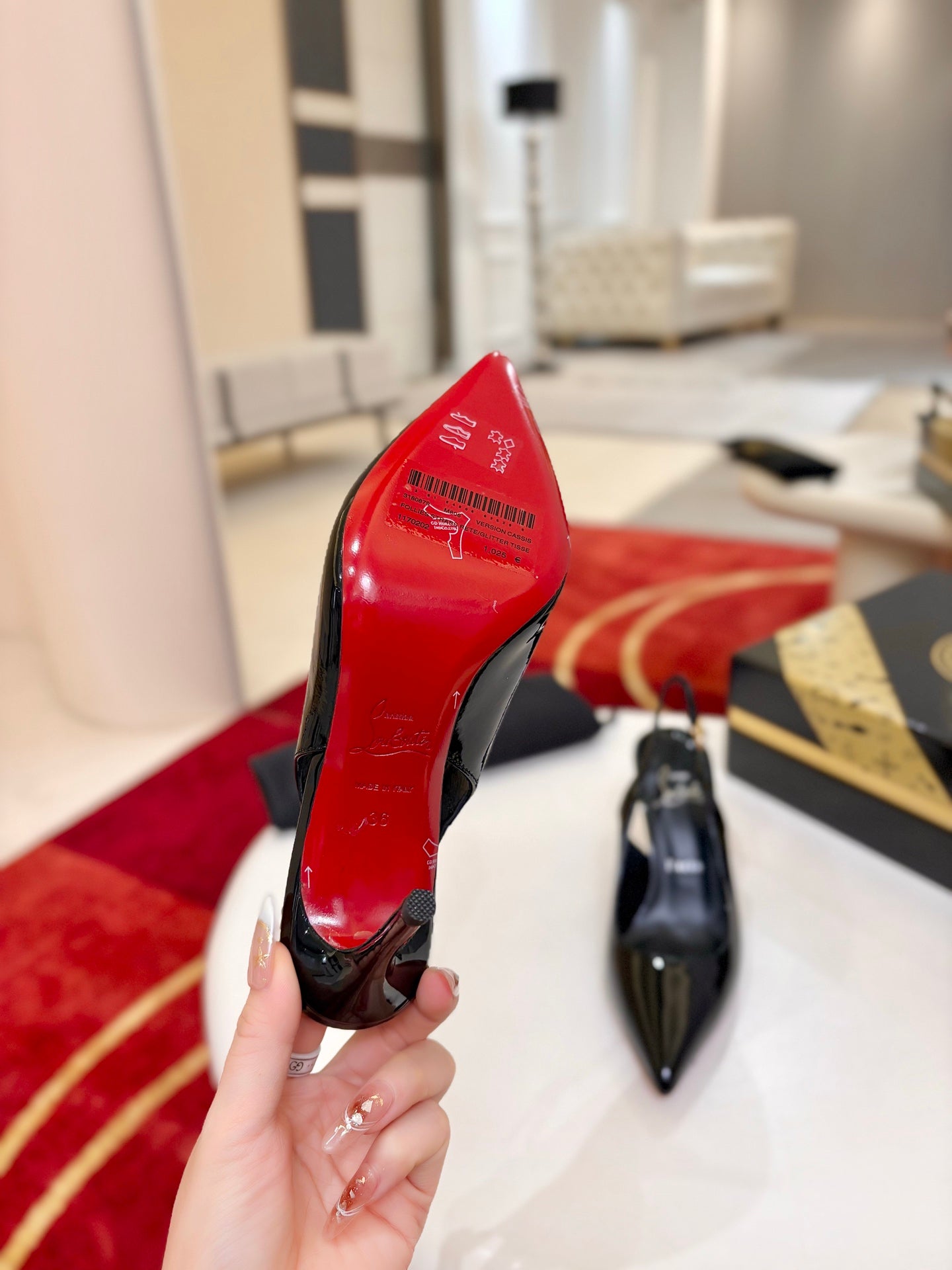 Christian Louboutin Miss Z Sling Back