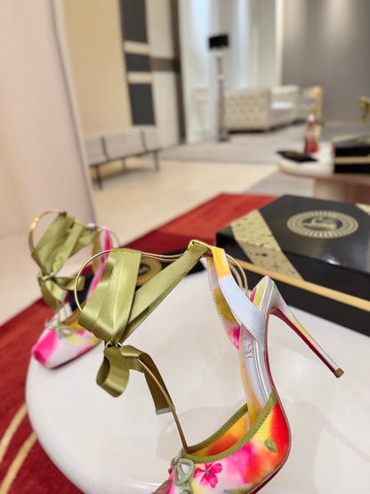 Christian Louboutin Cassia Lace Up Botanica