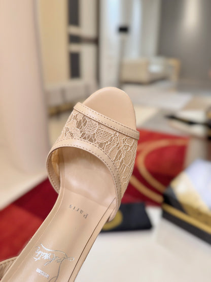 Christian Louboutin Miss Z Lace Sling