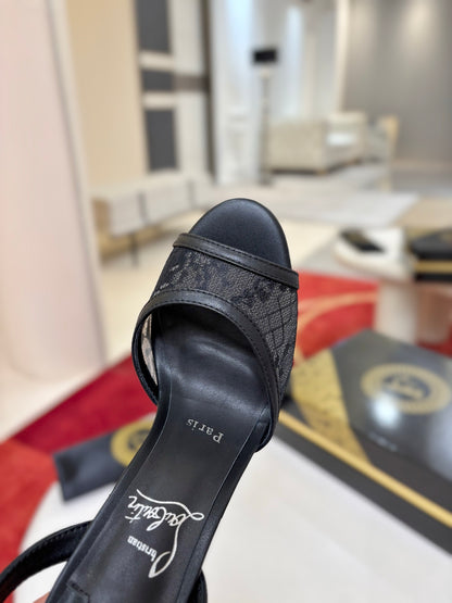 Christian Louboutin Miss Z Lace Sling