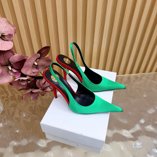 Saint Laurent Deroche Slingback Pumps