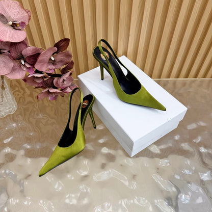 Saint Laurent Deroche Slingback Pumps