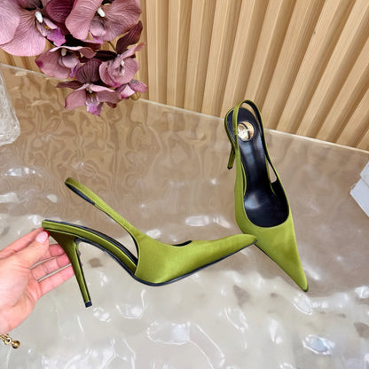 Saint Laurent Deroche Slingback Pumps