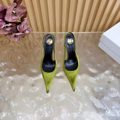 Saint Laurent Deroche Slingback Pumps