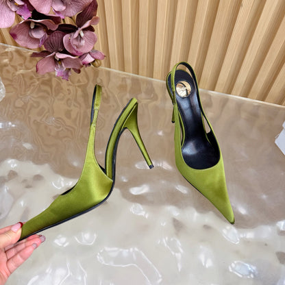 Saint Laurent Deroche Slingback Pumps
